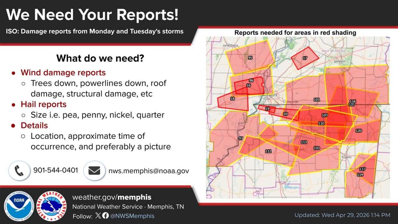 Storm Damage Reports Requested from Lafayette County and Oxford ...